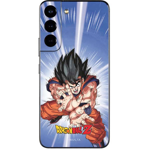Dragon Ball Z Goku Kamehameha Blast Galaxy S22 Skin